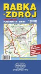 Rabka Zdrój. Plan miasta i gminy 1:20 000. Witański