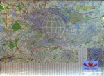 Kraków. Mapa ścienna Krakowa 1:22 000
