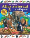 Mój pierwszy atlas zwierząt z naklejkami + mapa ścienna. Buchmann