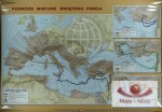 Podróże misyjne świętego Pawła. Mapa ścienna 