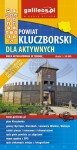 Powiat kluczborski dla aktywnych. Mapa turystyczna. Galileos