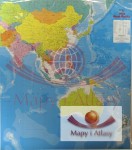 Azja. Zachodni Pacyfik. Mapa ścienna