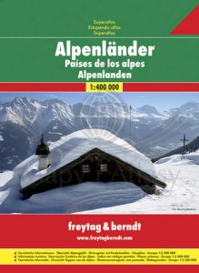 Alpy. Atlas samochodowy 1:400 000. Freytag & berndt